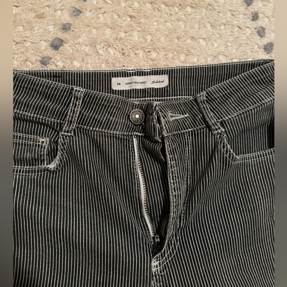 Subdued | High-waisted skinny jeans | Italian-made